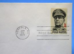 26 General Douglas MacArthur First Day Postal Covers (A)