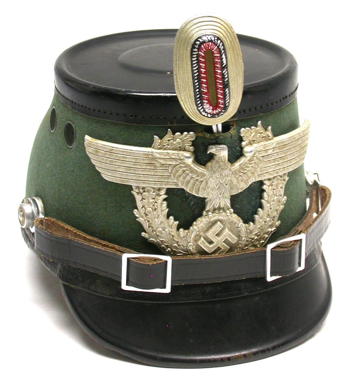 German Nazi WWII Police Shako (BA)