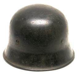 German Fire-Police WWII era Double Decal Helmet (SMD)