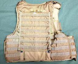 US Security Contractor Armor Vest MSA Paraclete Size XL (JAB)