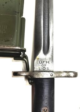 US/Danish Military M1 Garand Rifle Bayonet (CYM)