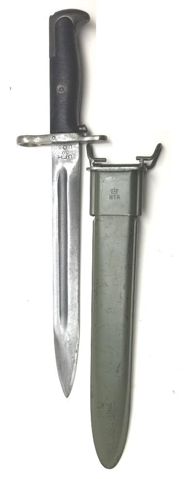 US/Danish Military M1 Garand Rifle Bayonet (CYM)