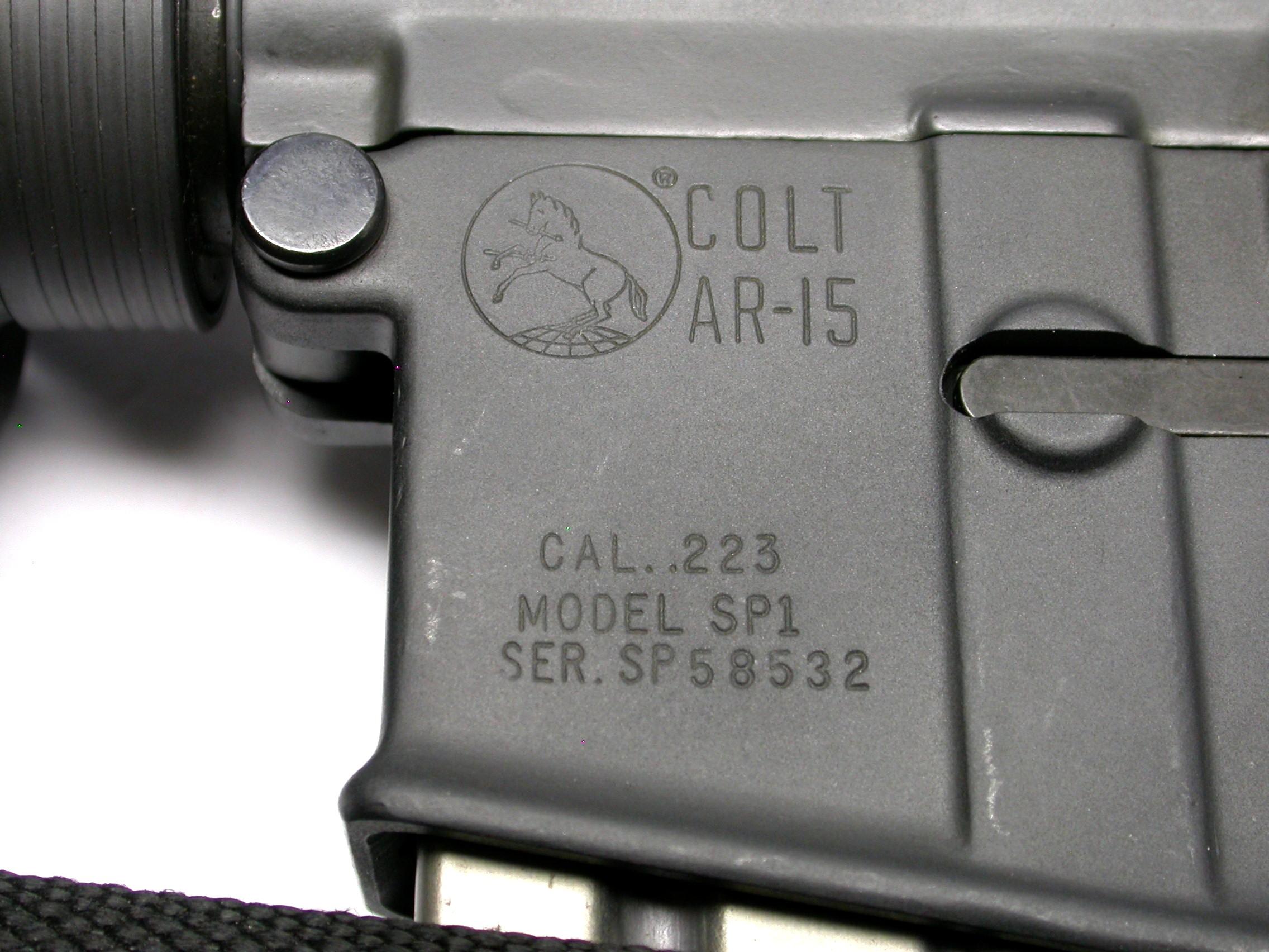 Original Colt SP-1 .223/5.56mm Semi-Automatic Rifle - FFL #SP-58532 (A)
