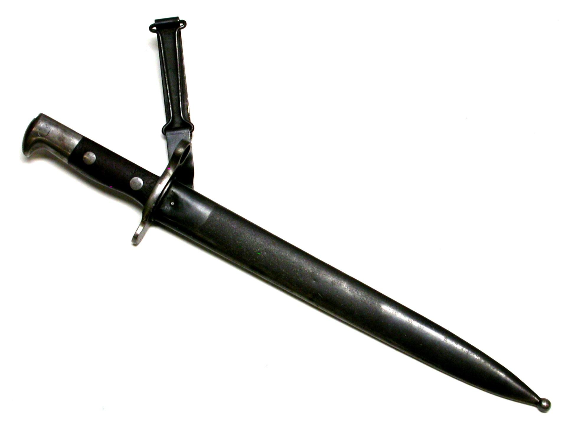 US Military Spanish-American War era Krag Rifle Bayonet (A)