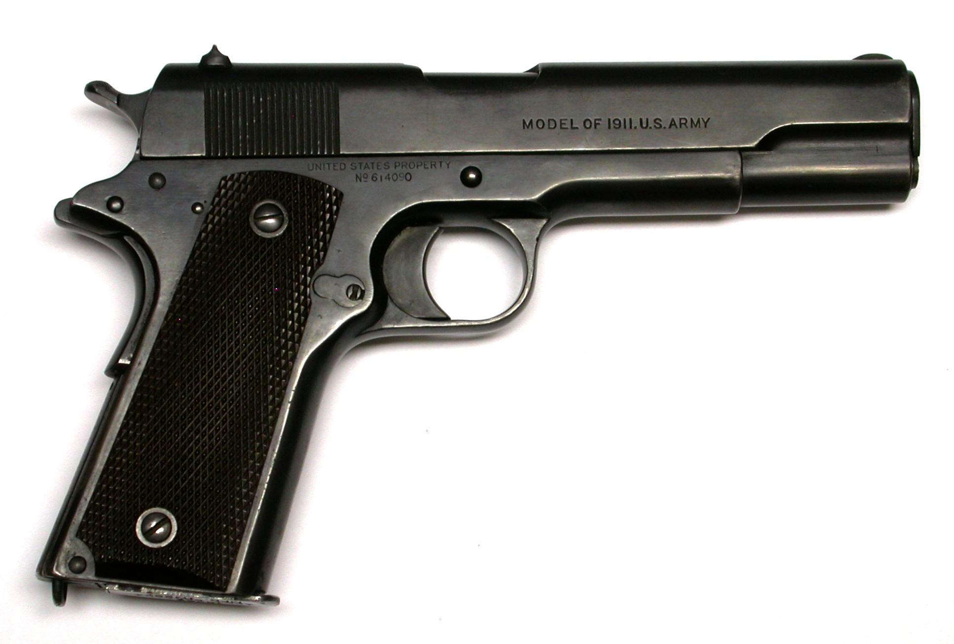 US Military WWI-II Colt M1911 .45 ACP Semi-Automatic Pistol - FFL #614090 (AWK)