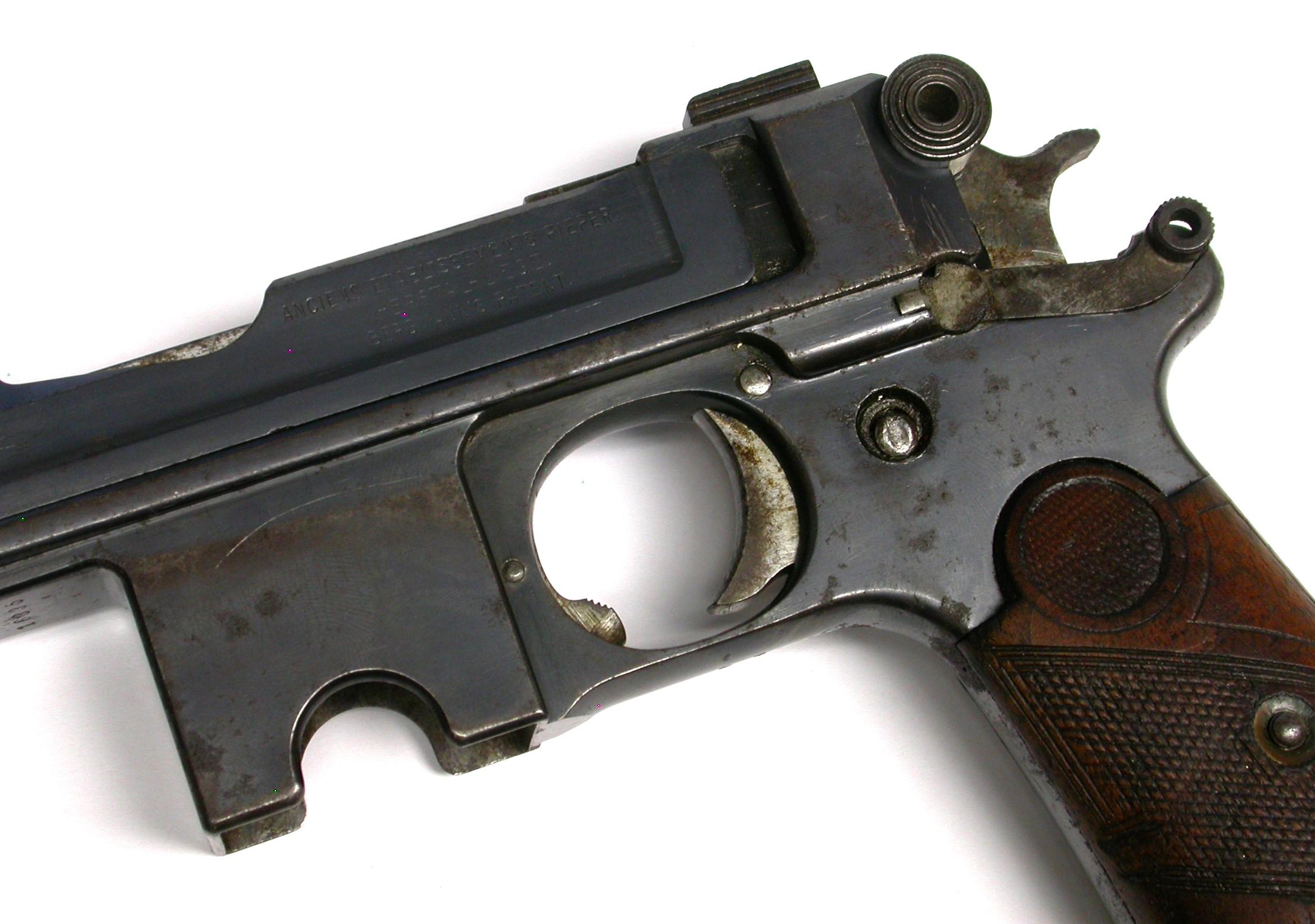 RARE Danish Military Bergmann–Bayard Model 1910 9mm Largo Semi-Automatic Pistol - FFL #16335 (RLF)