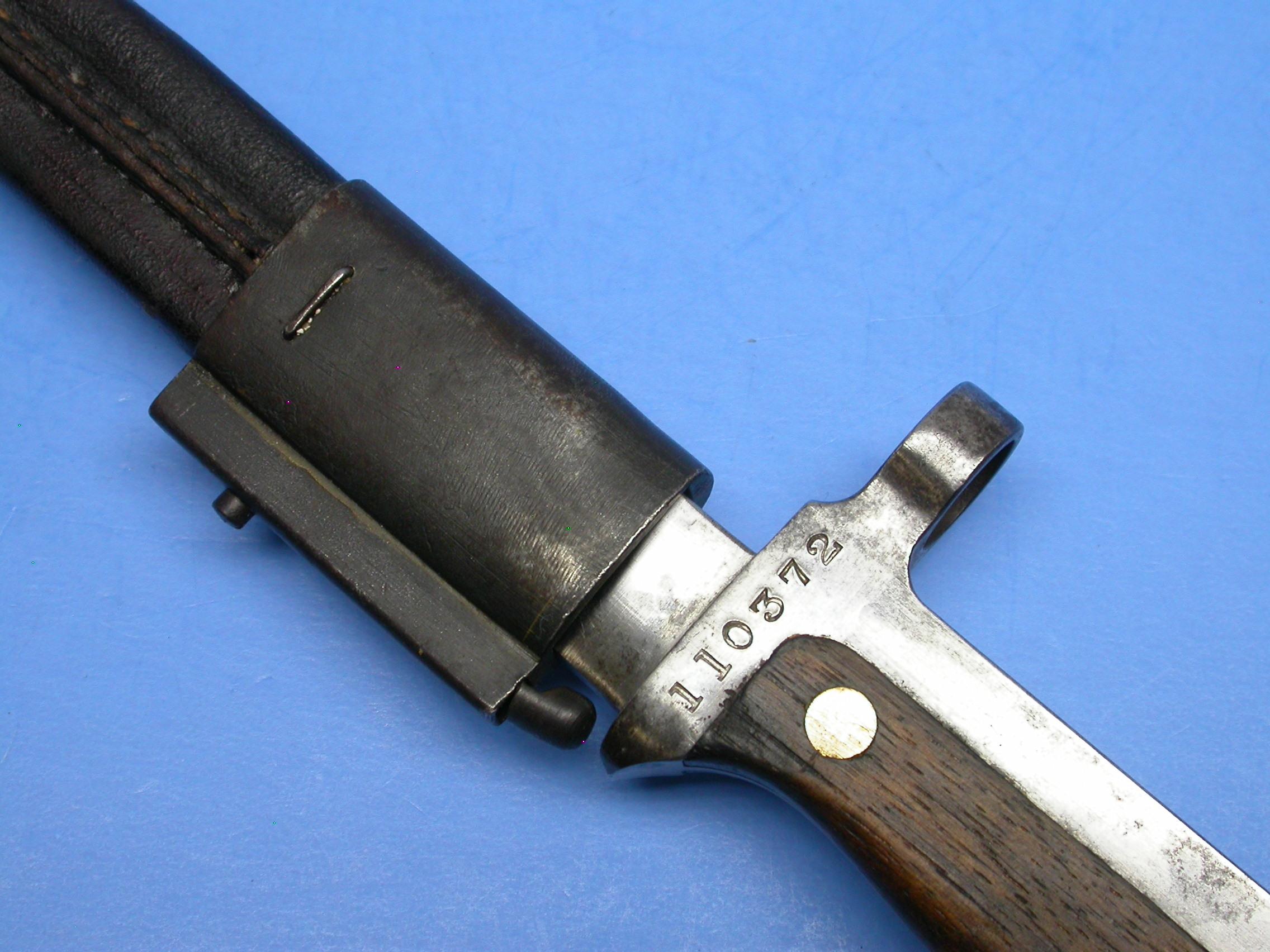 Danish Military Model 1889/15 Krag Rifle Bayonet (CPD)