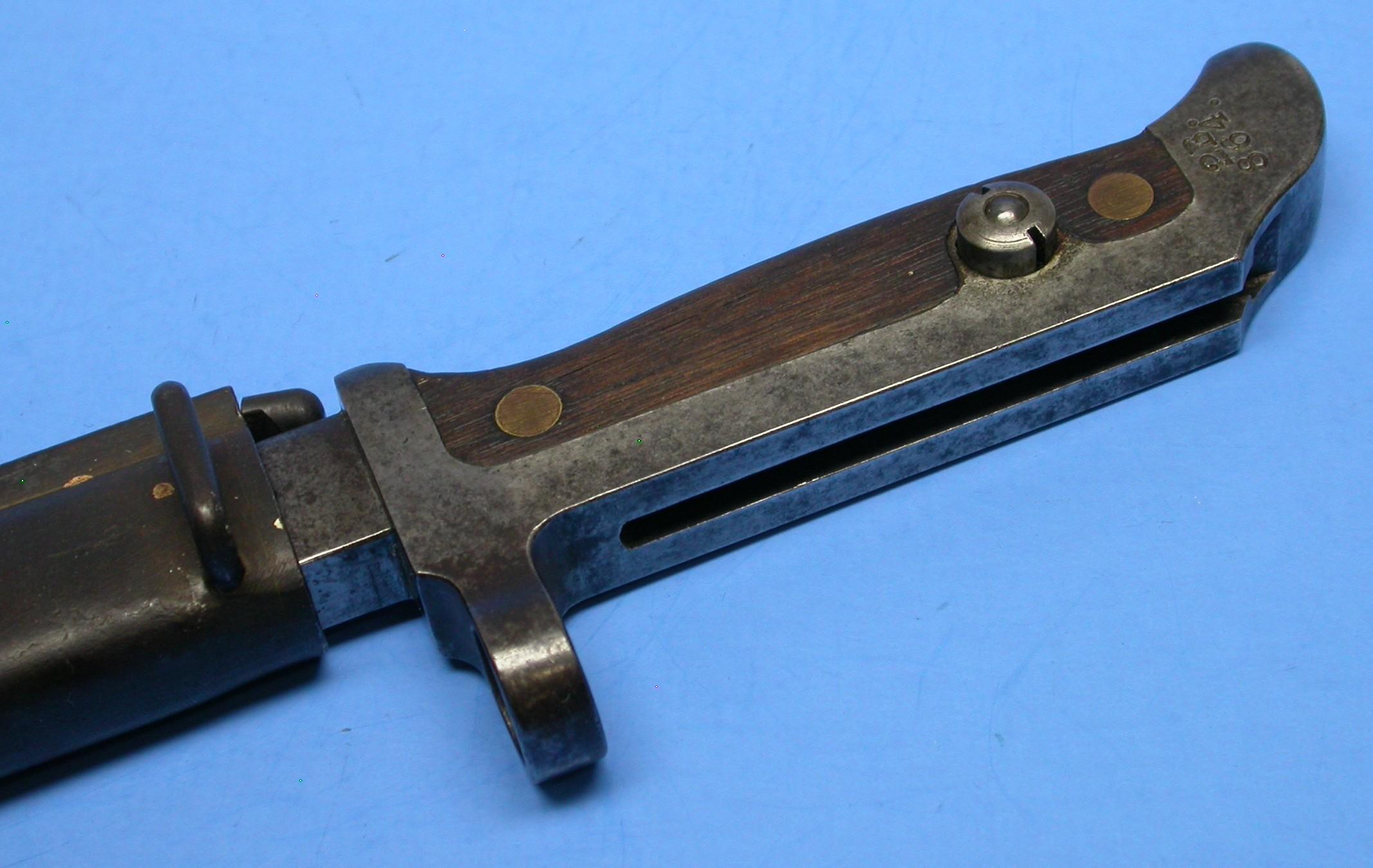 Danish Military Model 1889/15 Krag Rifle Bayonet (CPD)