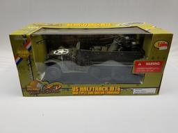 The Ultimate Soldier WWII Era US Half-track M16 Multi Gun Carriage Quad 50 MG's Scale Model (MGN)