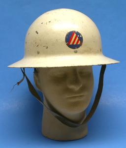 US Civil Defense WWII Issue Helmet (MGN)