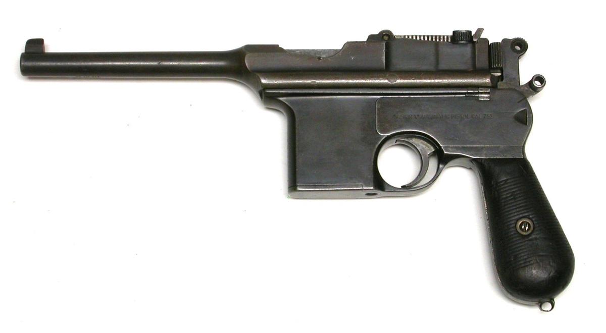 Spanish Astra Model 900 7.63mm Broomhandle Semi-Automatic Pistol - FFL #4339 (RH1)