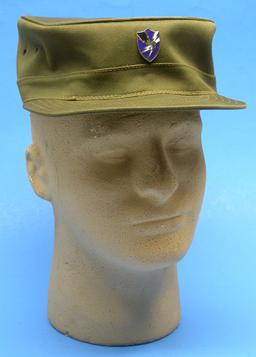 US Army Vietnam War era "Ridgeway" Hat with Insignia (MGN)