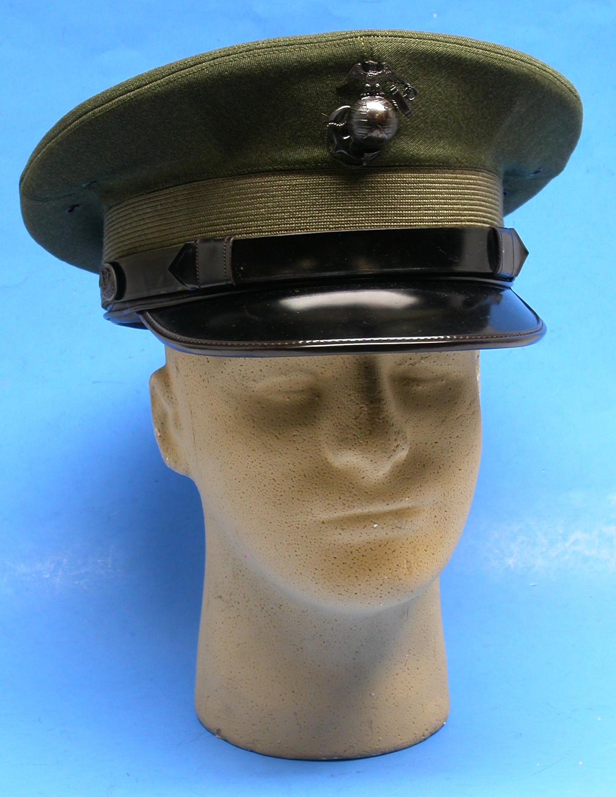 US Marine Corps Officer Visor Hat (MOS)