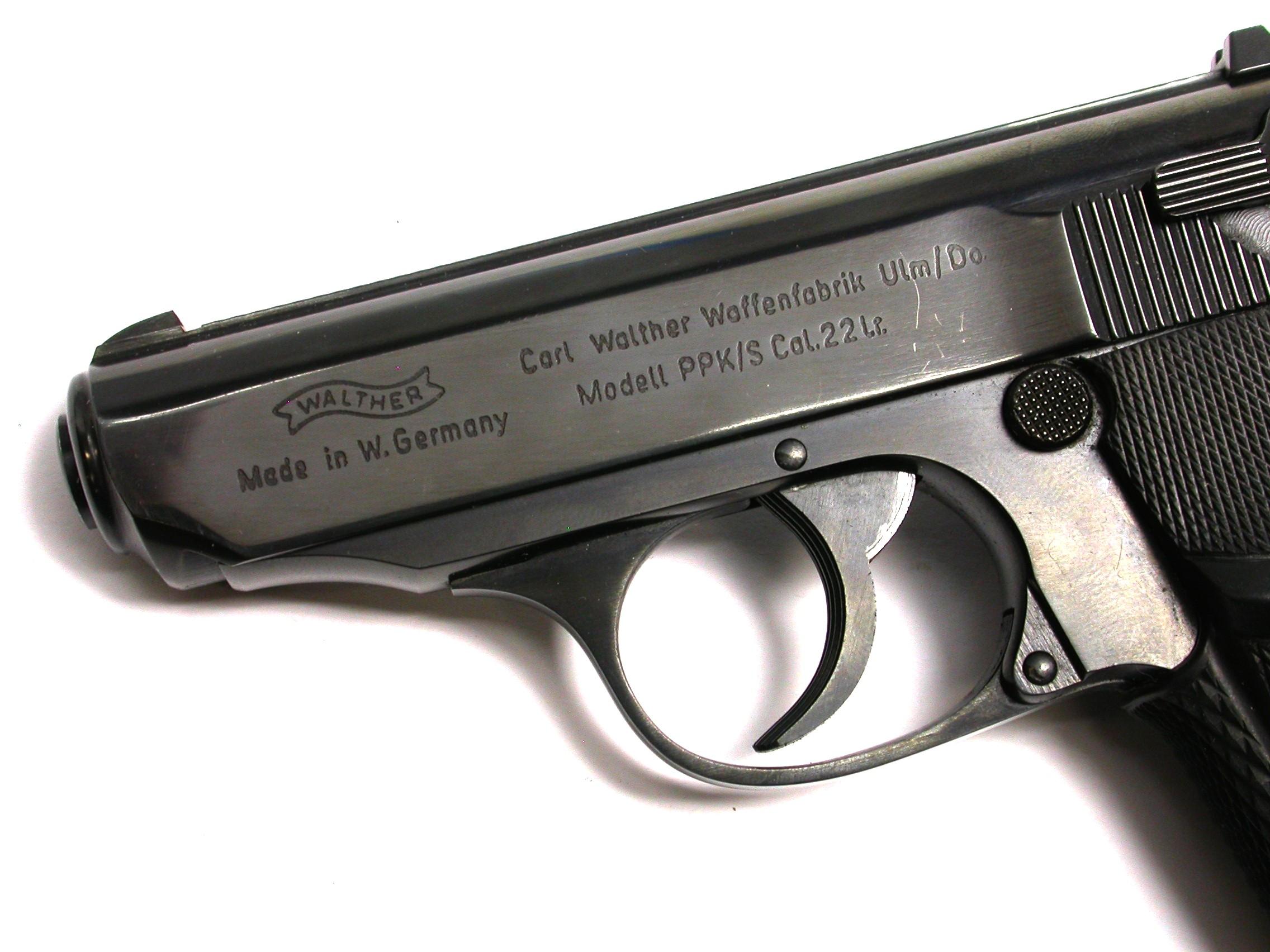 German Walther PPK/S .22 LR Semi-Automatic Pistol - FFL 134616S (PTM1)