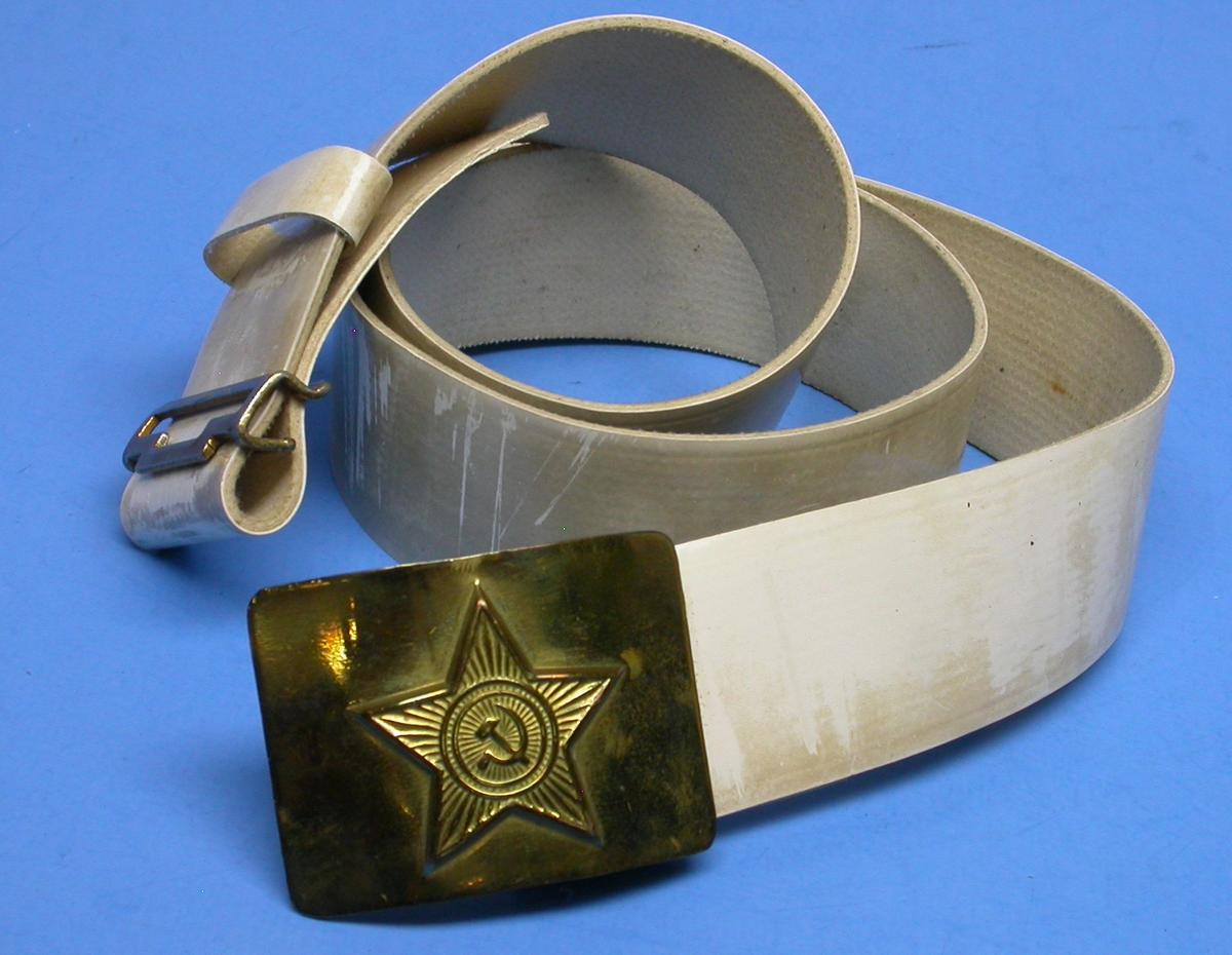 Soviet Military Parade Belt & Buckle (JCF)