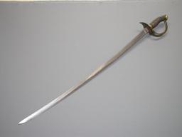 Spanish Military Mid-19th Century Cavalry Saber - (CPD)