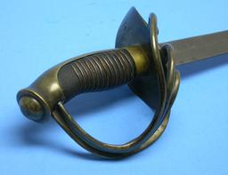 Spanish Military Mid-19th Century Cavalry Saber - (CPD)