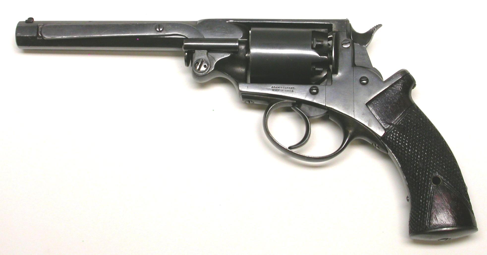 Massachusetts Arms Co. Adams Patent .36 Caliber Percussion Revolver - Antique - no FFL needed (XJE1)