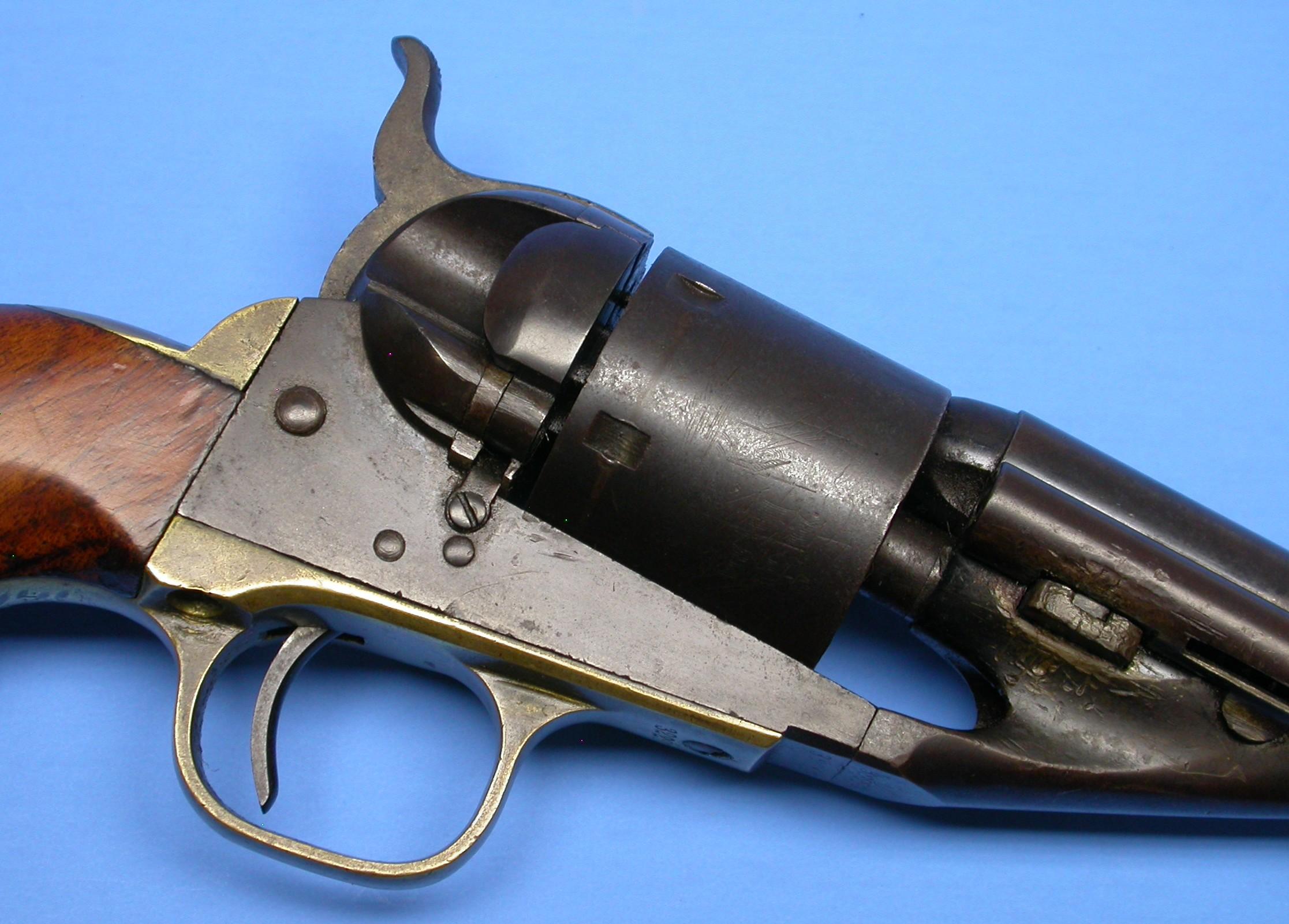 Colt M1860 .44 Caliber Richards Conversion Single-Action Revolver - Antique - no FFL needed (A1)