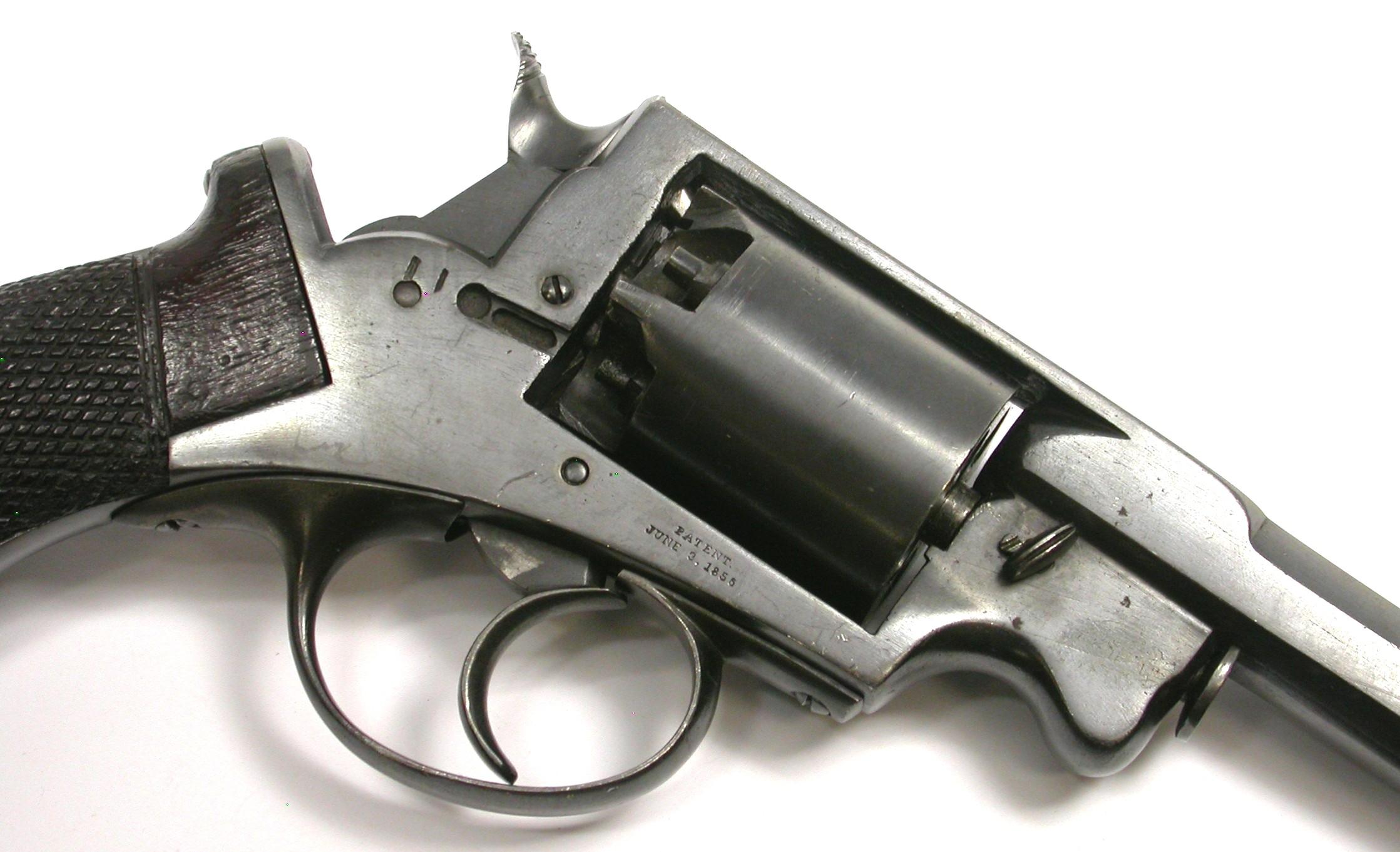 Massachusetts Arms Co. Adams Patent .36 Caliber Percussion Revolver - Antique - no FFL needed (XJE1)