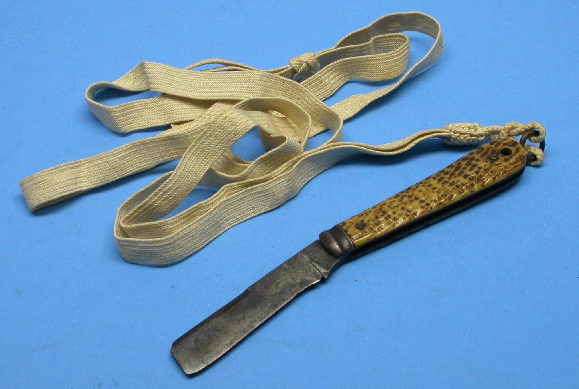 US Navy Rope Knife and Lanyard (XJE)