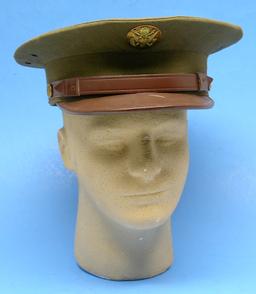 US Army WW2 Enlisted Mans Visor Hat (A)