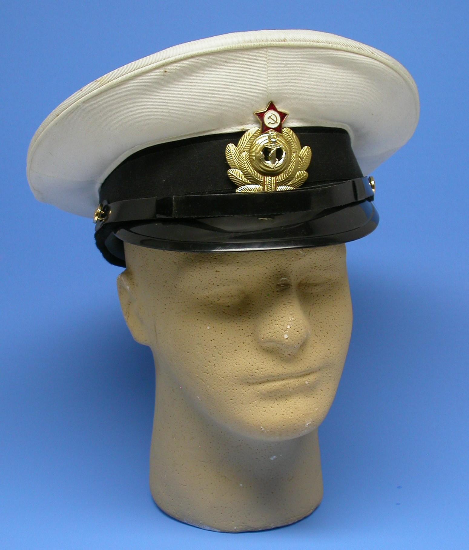 Soviet Naval Chief's Visor Hat (KID)
