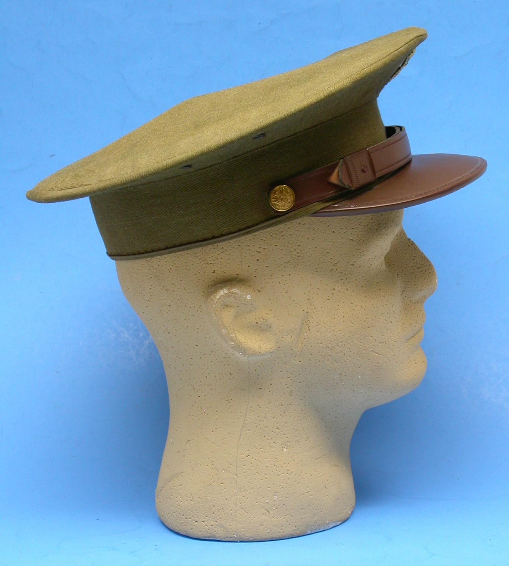 US Army WW2 Enlisted Mans Visor Hat (A)