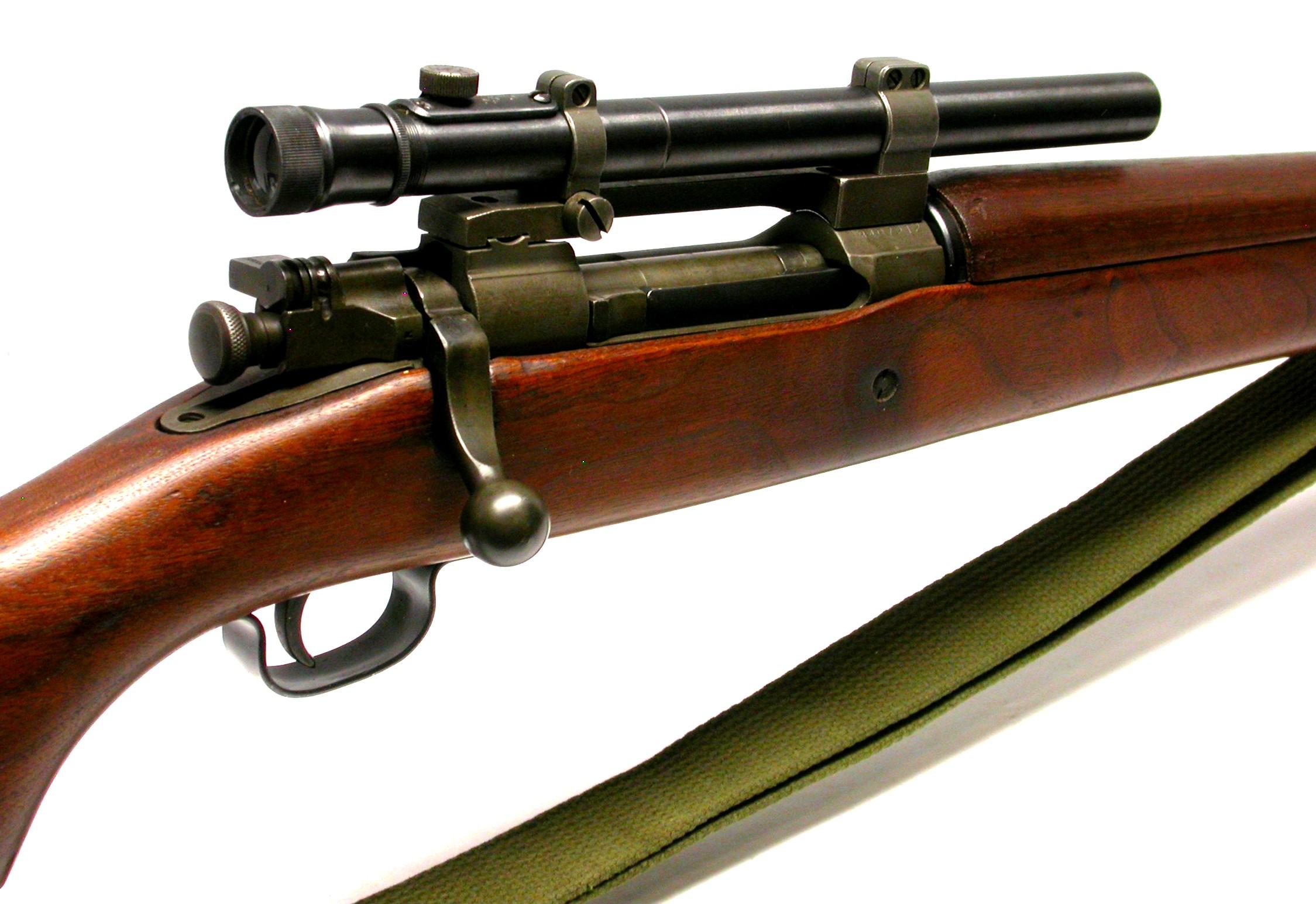 US Military WWII Remington M1903/A4 30-06 Bolt-Action Sniper Rifle - FFL # 3407212 (RLR1)
