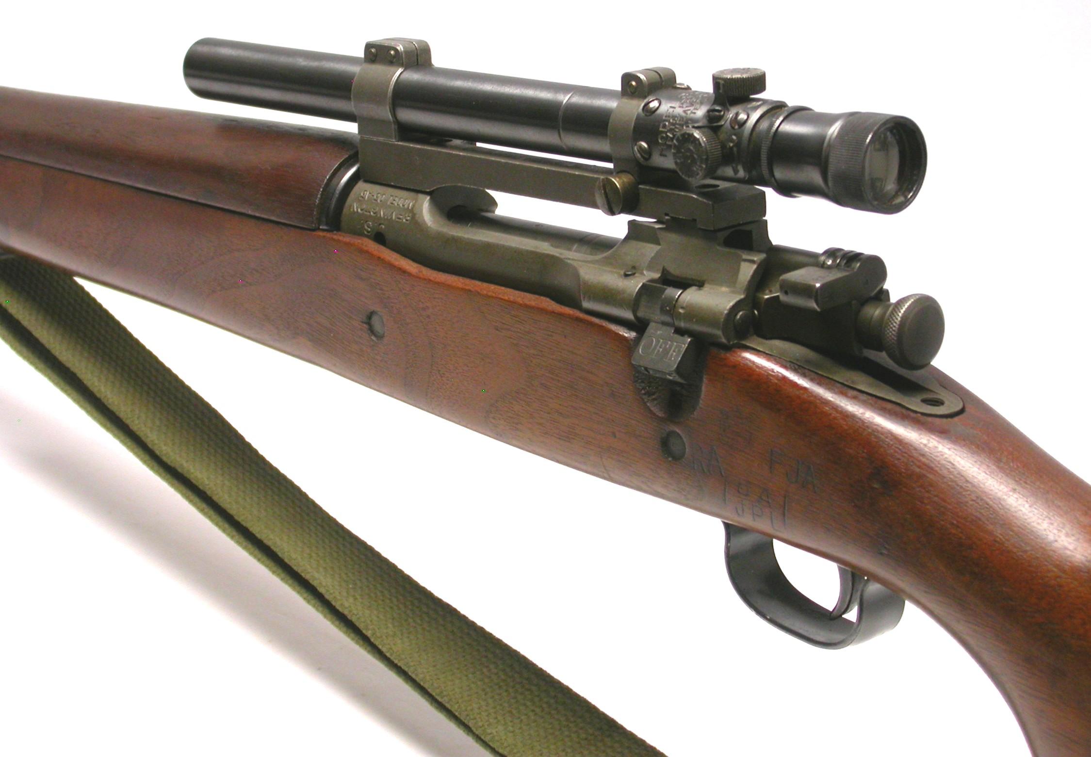 US Military WWII Remington M1903/A4 30-06 Bolt-Action Sniper Rifle - FFL # 3407212 (RLR1)