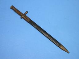 Spanish Military WWI era M1914 Mauser Rifle Bayonet (KAR)