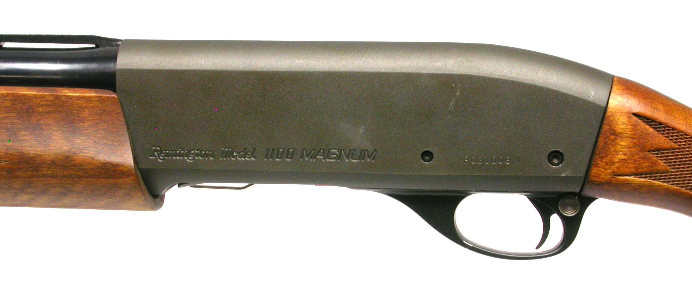 Remington Model 1100 Magnum 12ga Semi Auto Shotgun FFL Required P031008M (BED1)