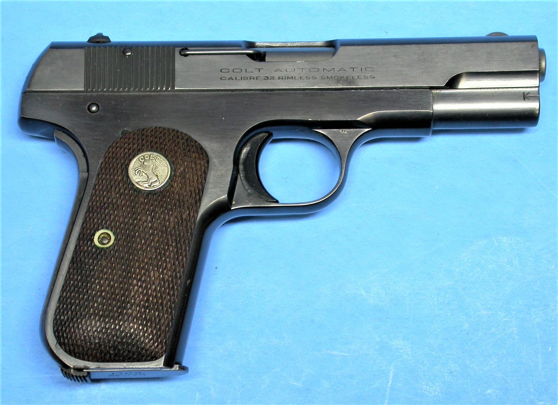 COLT MODEL 1903 Semiautomatic 32 ACP Pistol With Box FFL: 523702 (BA1)