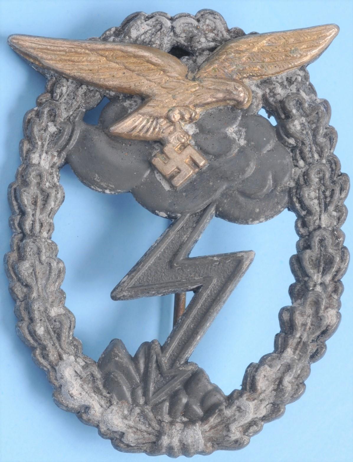 German Luftwaffe WWII Assault from Above Badge (A)