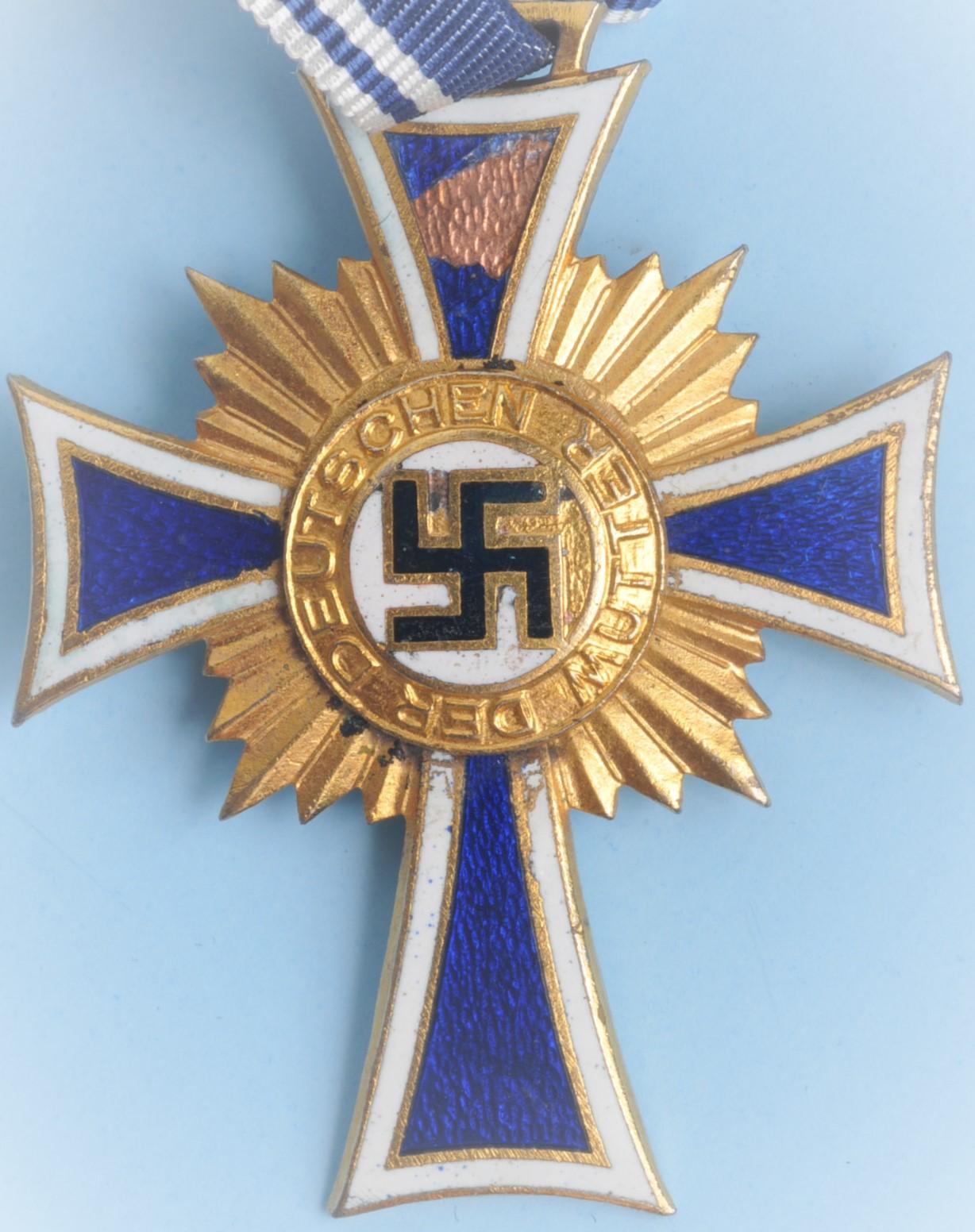 German WWII Nazi Mother's Cross Medal (A)