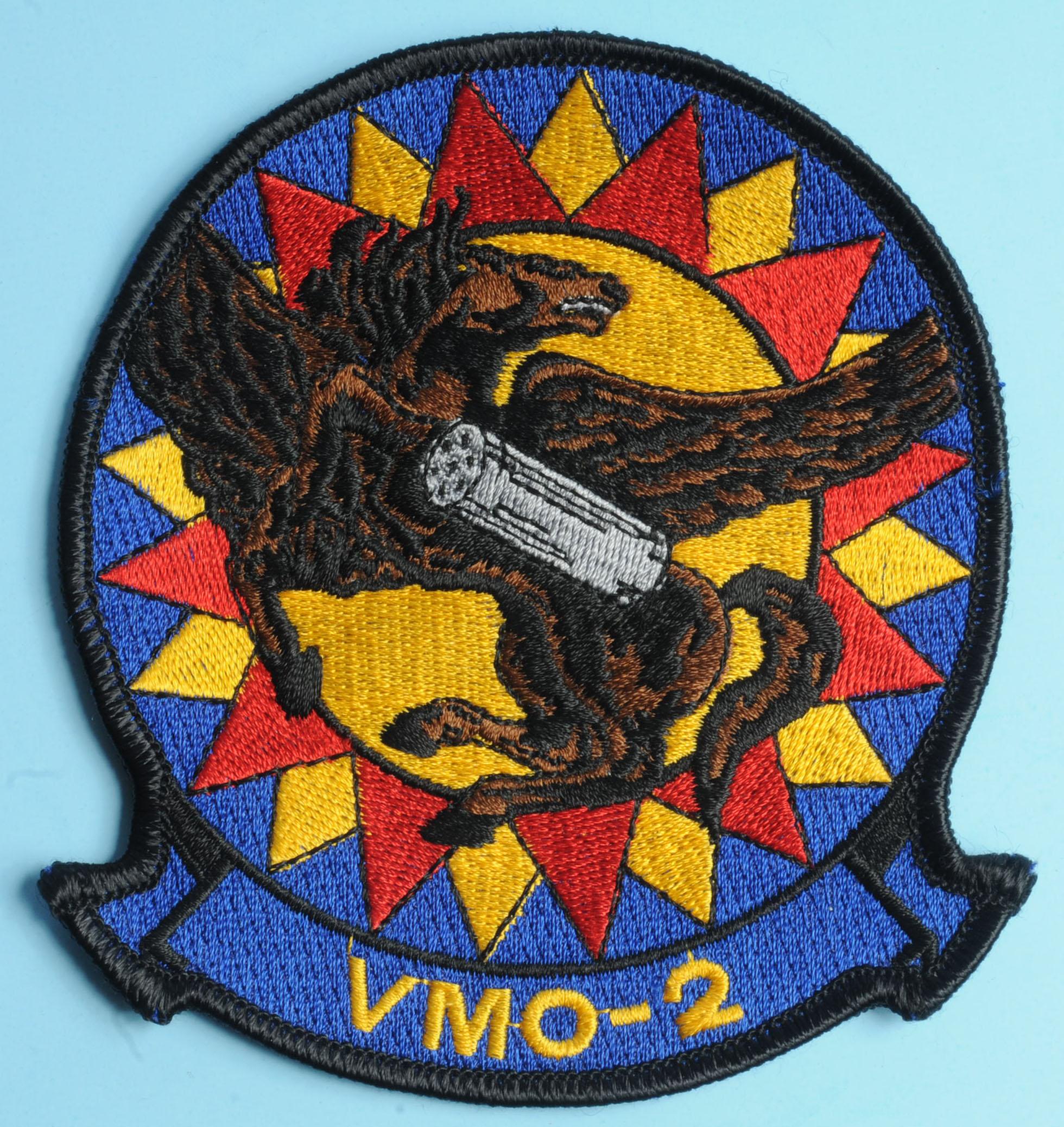 Nine US Navy/USMC Squadron Patches (MOS)