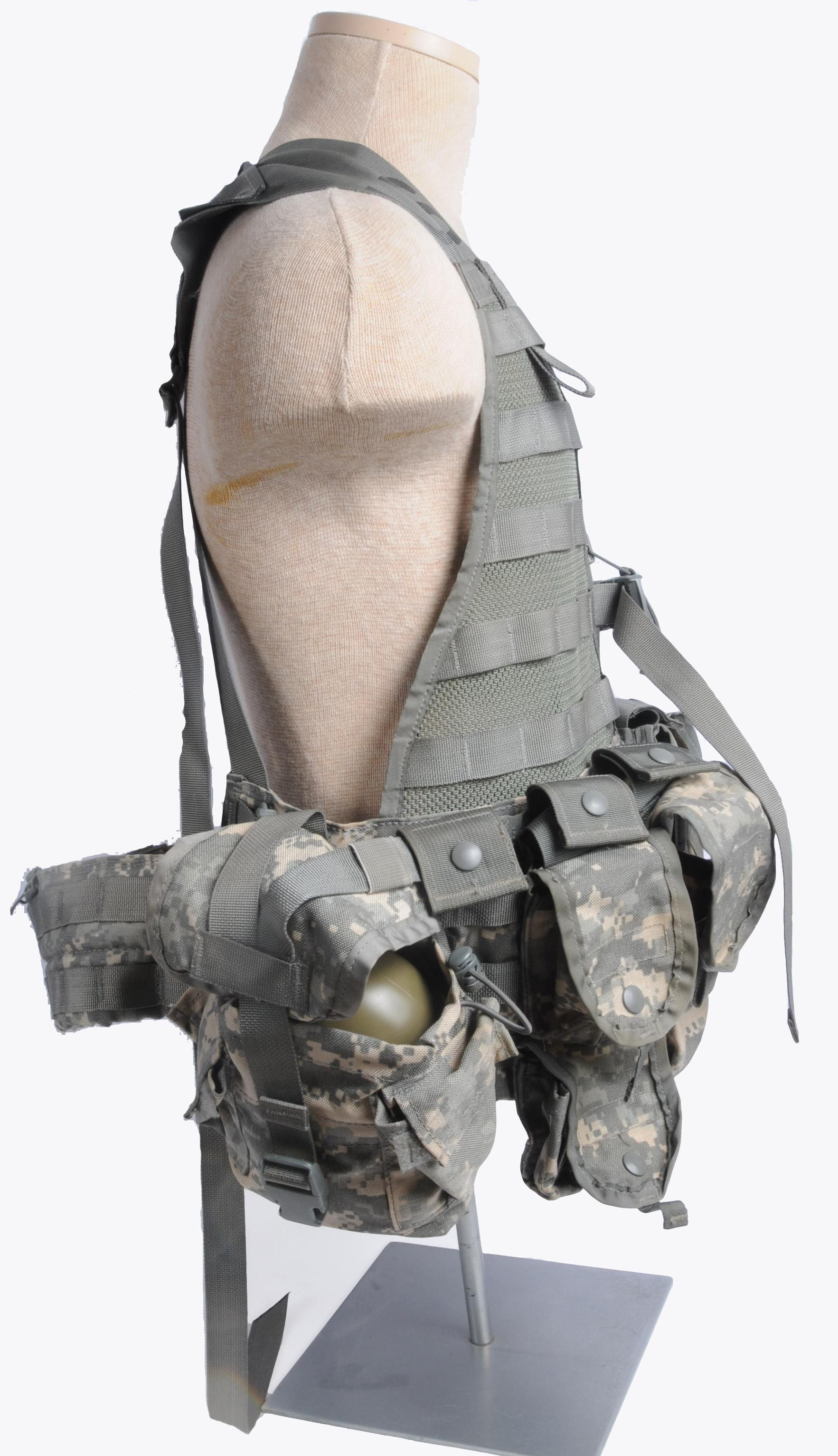 US Army Digital Camo Tactical Vest (DLL)