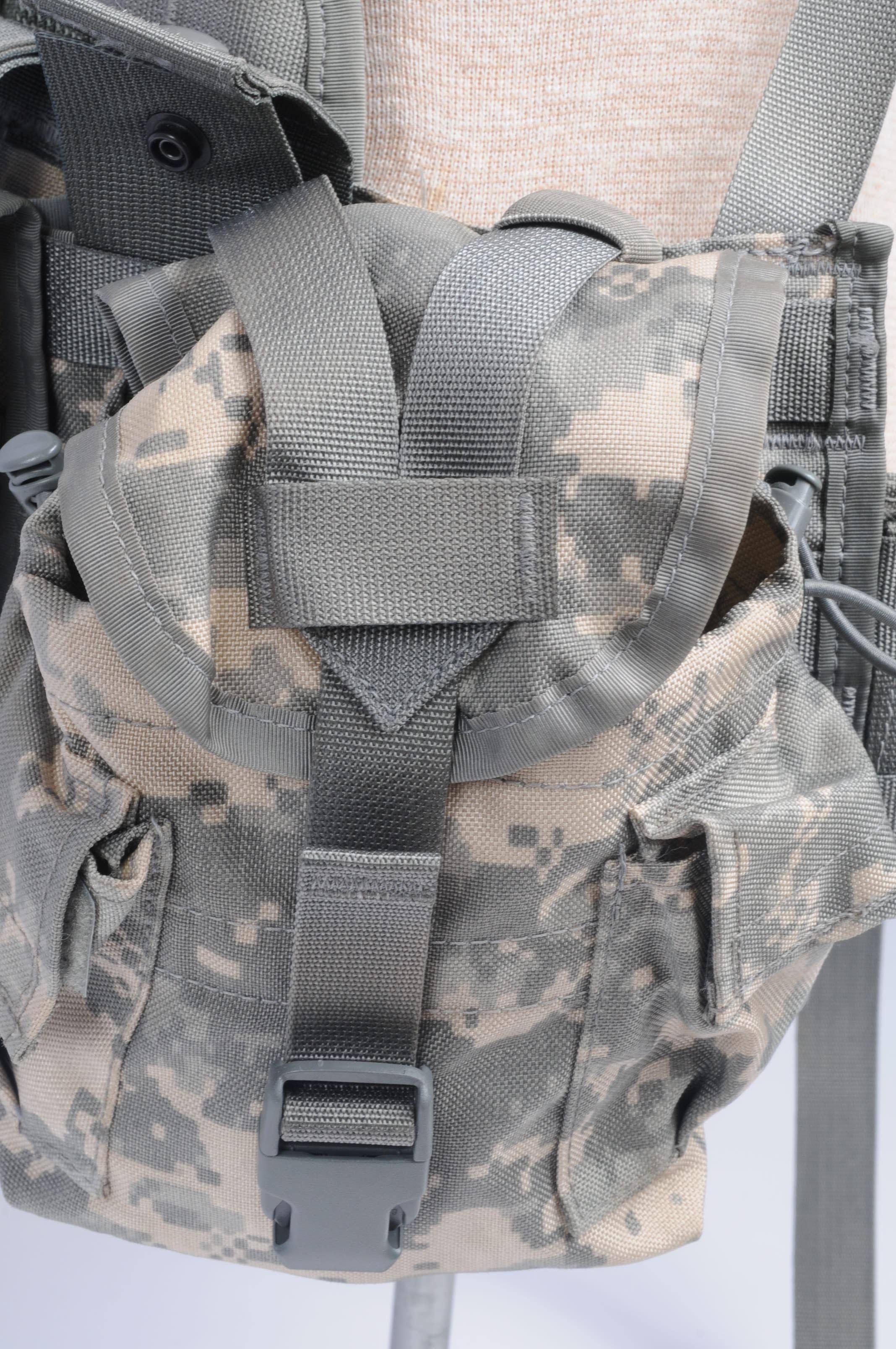 US Army Digital Camo Tactical Vest (DLL)