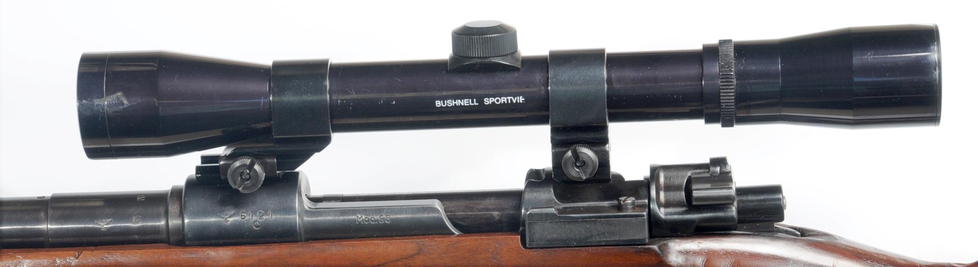 Sporterized K98 Mauser Bolt Action Rifle. FFL #6121(FLD 1)