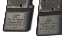 Two Chip McCormick "Power 10" M1911 .45 ACP Extended Magazines (ALH))