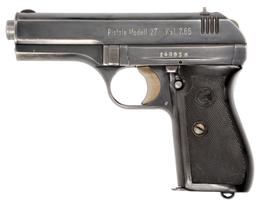 Czech Military WWII VZ 27 7.65mm Semi Auto Pistol. Serial # 146956(LAM 1)