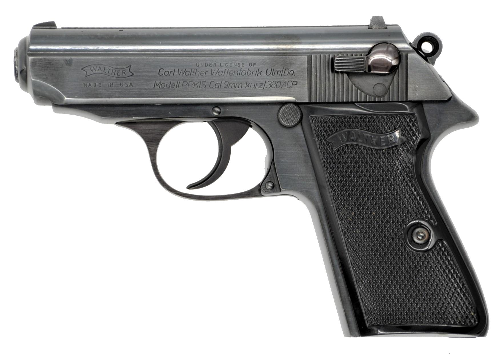 Walther PPK/S .380 ACP Semi Auto Pistol FFL # 047097 (LAM 1)