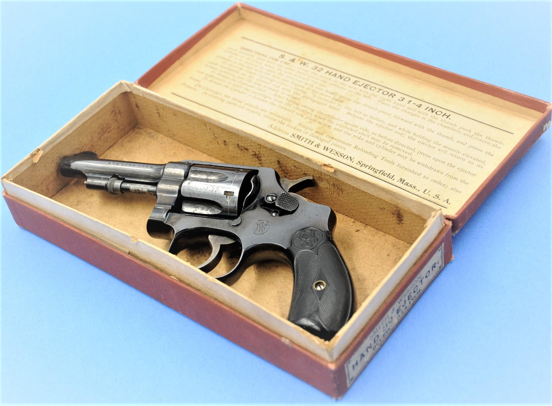 Smith and Wesson Hand Ejector .32 Long Ctg.  FFL # 45900 (LAM 1)