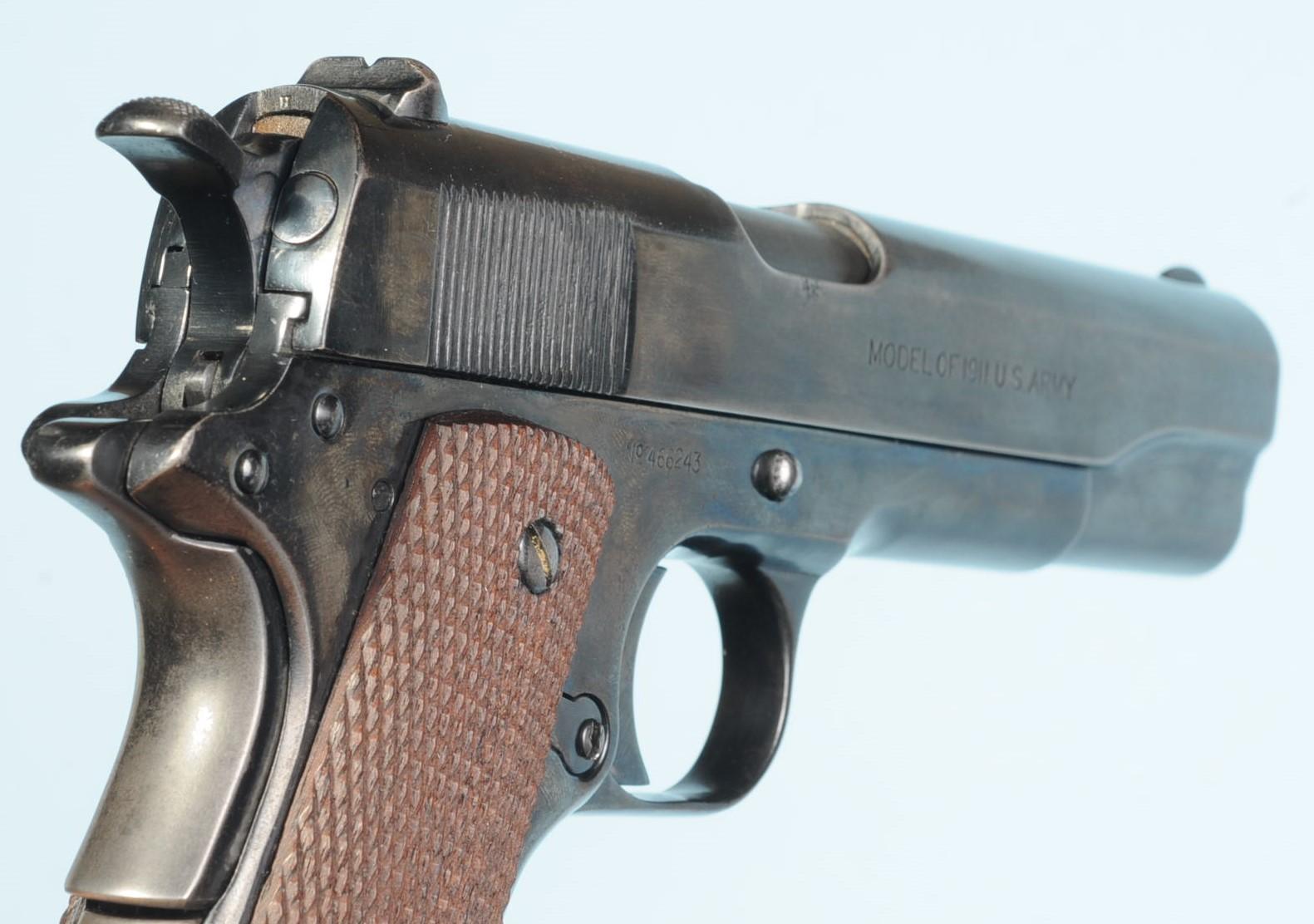 US Military WWI Colt M1911 .45 ACP Semi-Automatic Pistol - FFL # 466243 (A1)