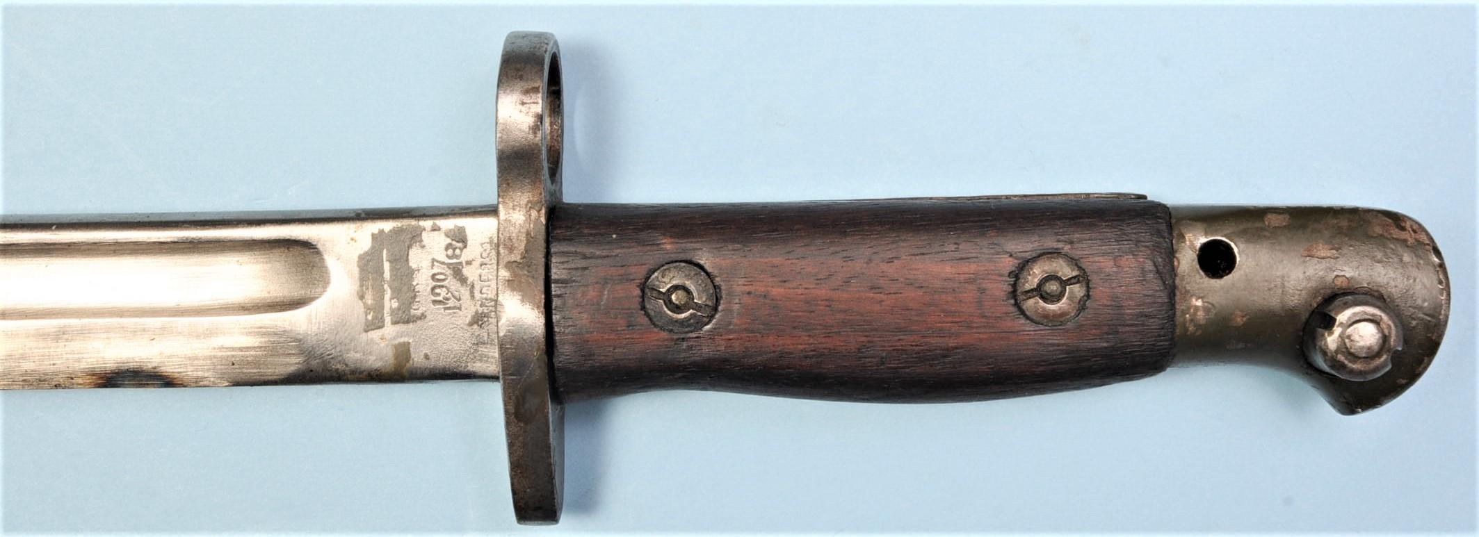 British Military WWI-II era M1907 Lee-Enfield Rifle Bayonet (MAT)