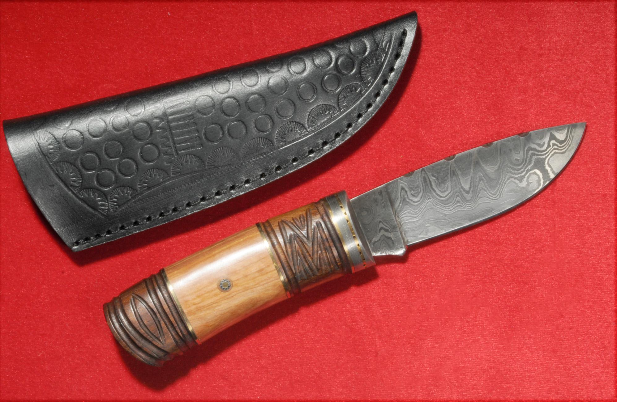 DAMASCUS BLADE KNIFE (LAM)