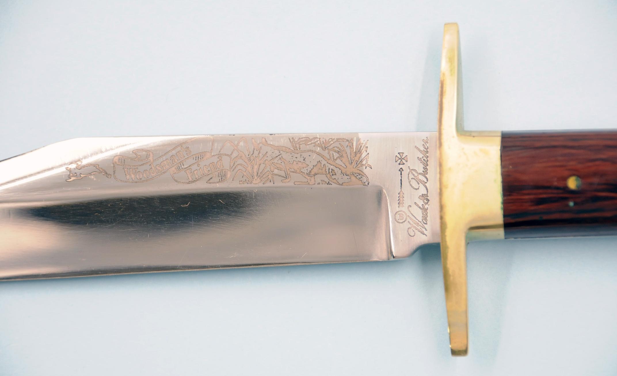 Butcher and Wade small Bowie knife.(LAM)