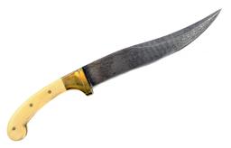 Contemporary Indo-Persian Khanjar Damascus Dagger (LAM)