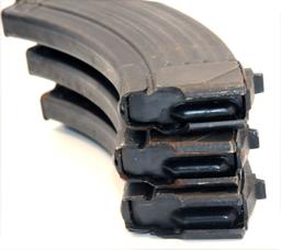 Three Communist 30 Round AK 7.62x39 mm Magazines (SJL)