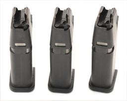 3 Glock .40 cal Magazines. (ALH)